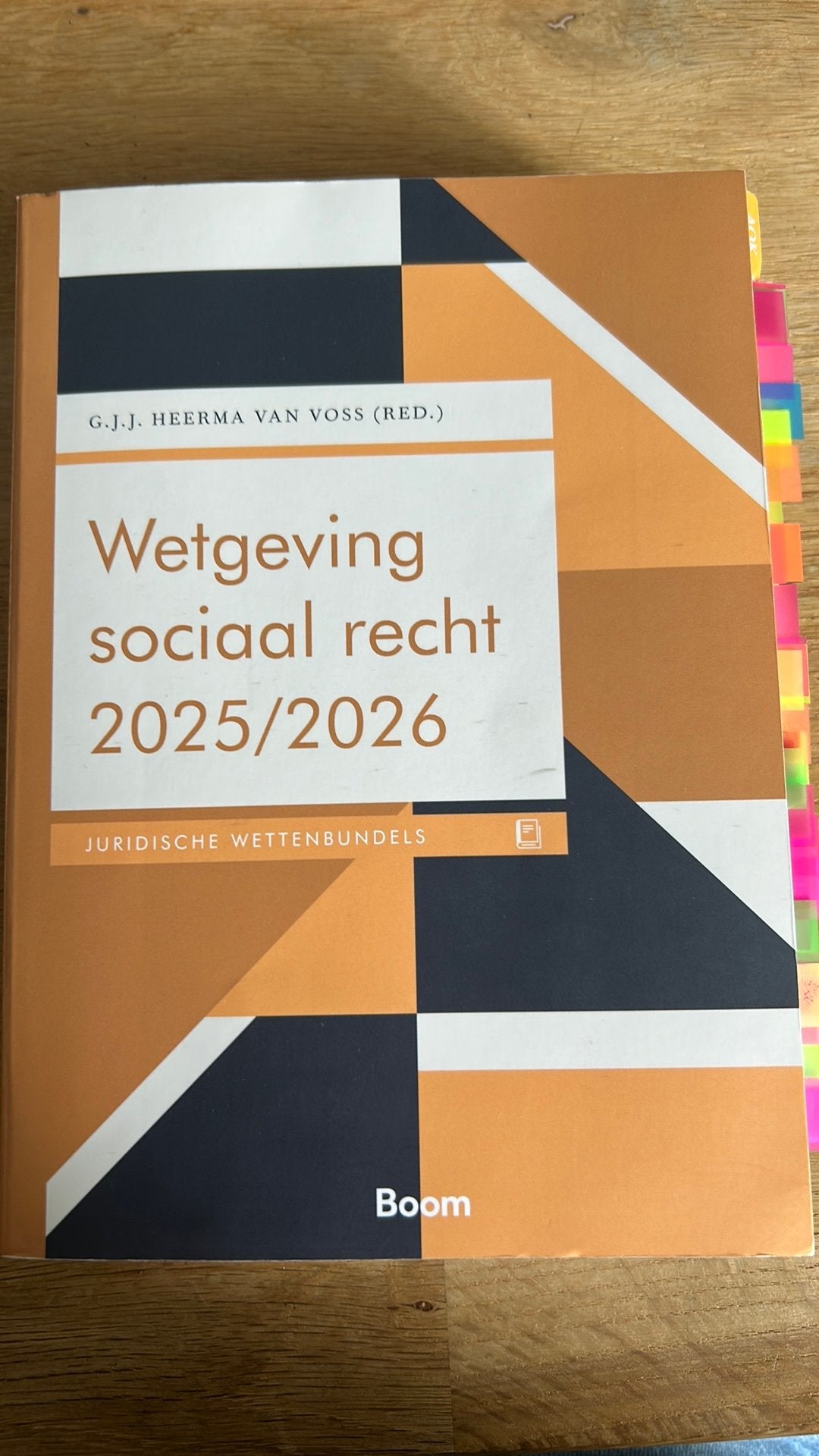 Wetgeving sociaal recht 2025/2026, Ophalen of Verzenden, Alpha, Zo goed als nieuw, WO