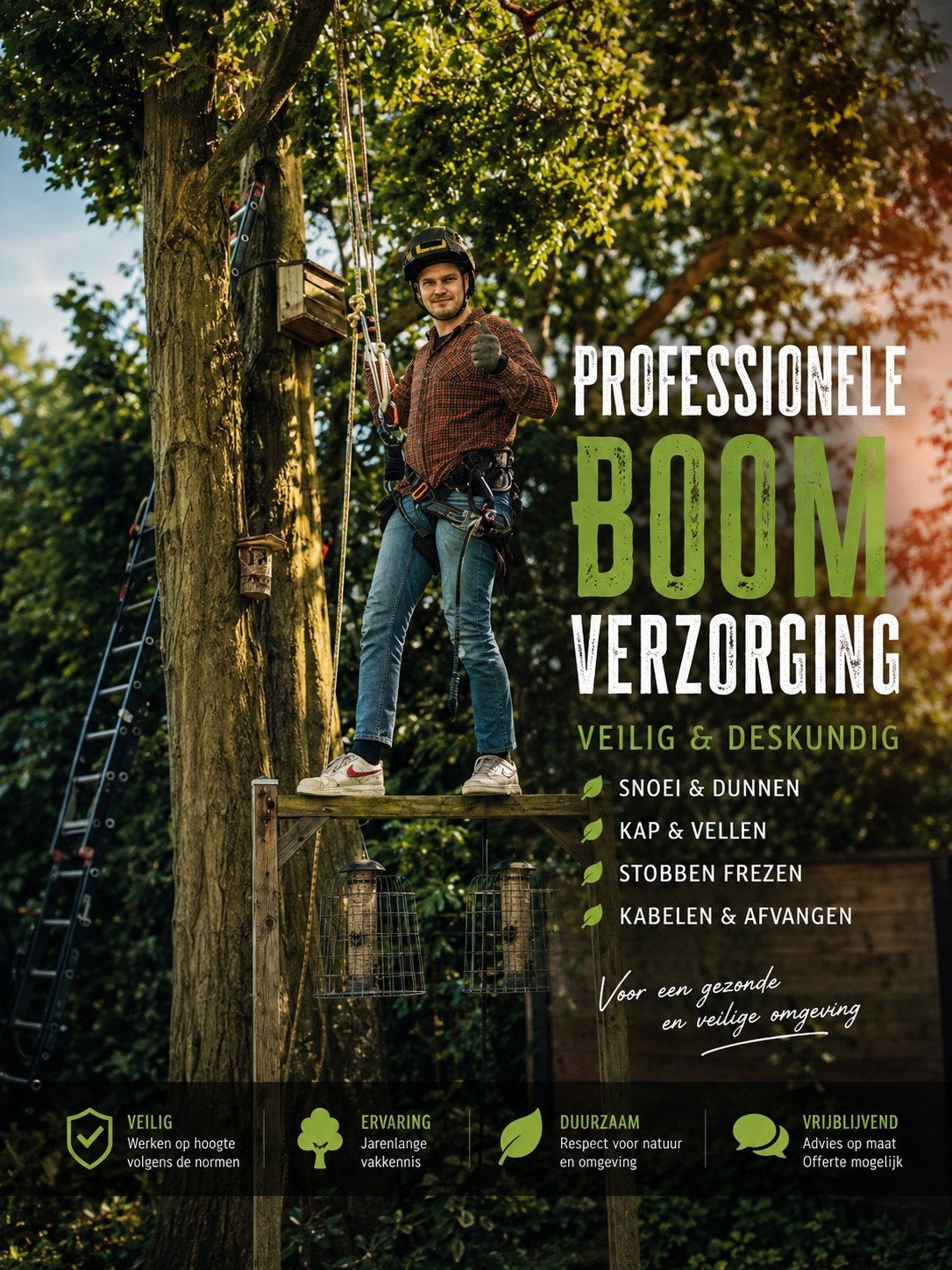 ETW Boomverzorger | Boom Snoeien | Kappen | Boomverzorging, Ophalen of Verzenden, Volle zon, Overige soorten