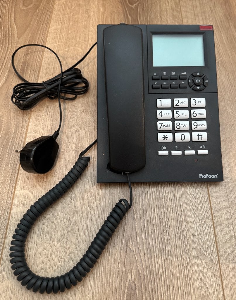 vaste telefoon, profoon, TX-325, grote toetsen, display, Ophalen of Verzenden