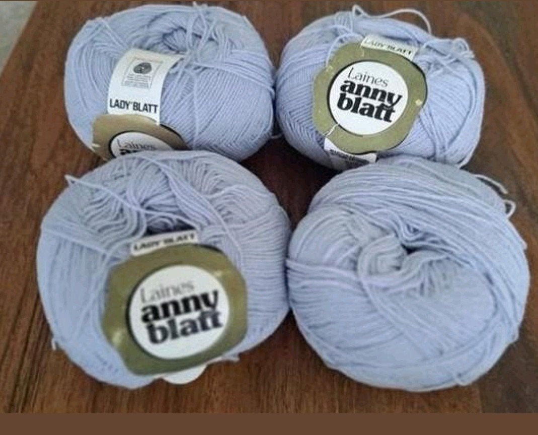 Anny Blatt Laines Zuivere Scheerwol - 4 bollen, Hobby en Vrije tijd, Breien en Haken, Ophalen of Verzenden, Nieuw, Breien of Haken