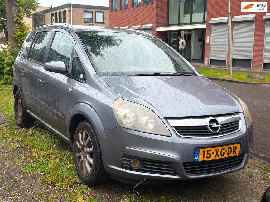 Opel Zafira 1.8 Cosmo 7-PERSOONS | INRUILKOOPJE | HANDEL/EXP, Gebruikt, Zwart, 4 cilinders, Origineel Nederlands