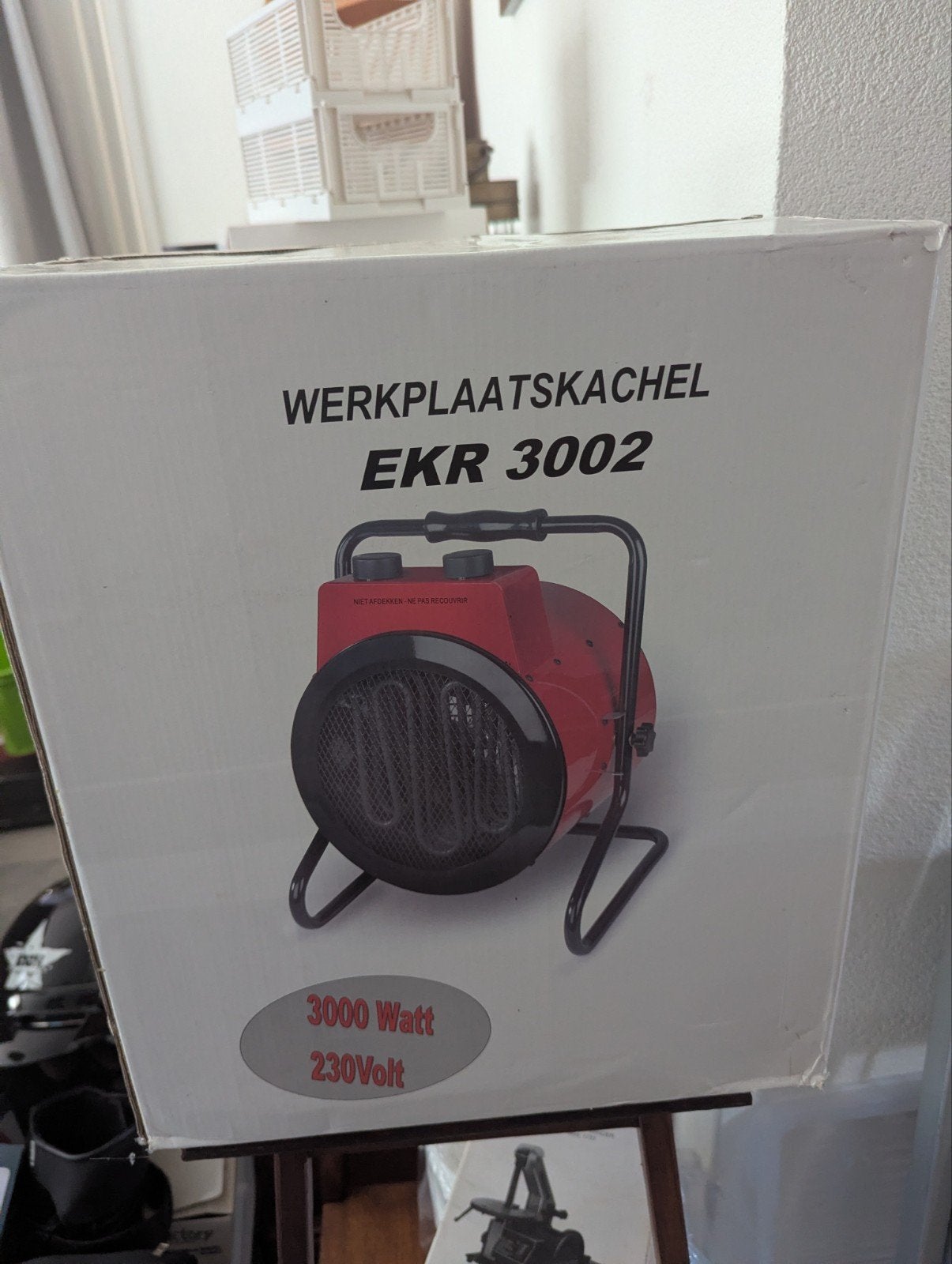 Werkplaatskachel EKR 3002 - 3000 Watt, Huis en Inrichting, Kachels, Ophalen