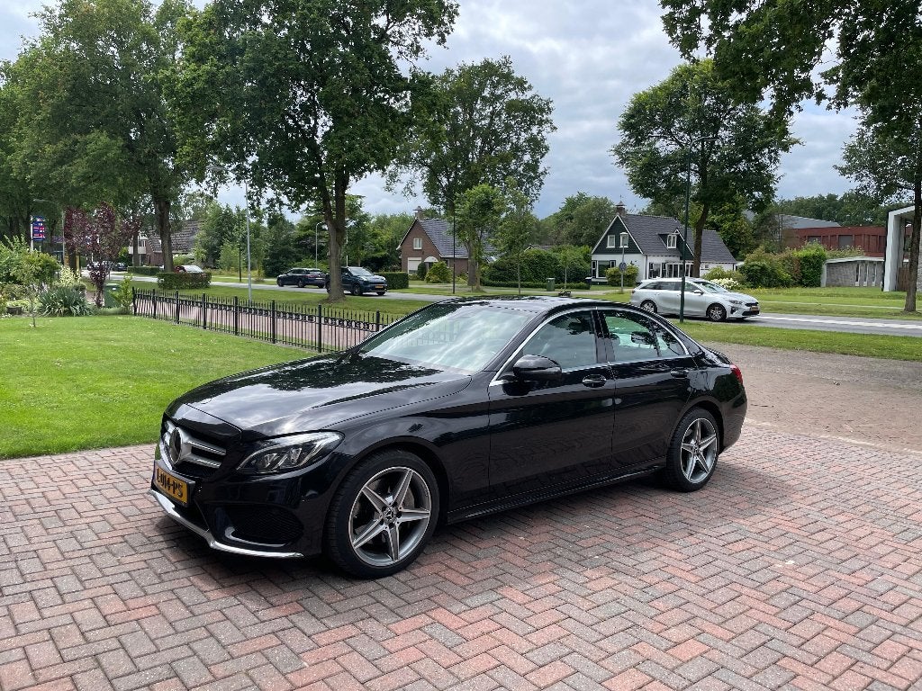 Mercedes-Benz C-klasse 250 CDI Als Nieuw Bj 2017 Km 145744, Auto's, Mercedes-Benz, Automaat, Zwart, 4 cilinders, Zwart