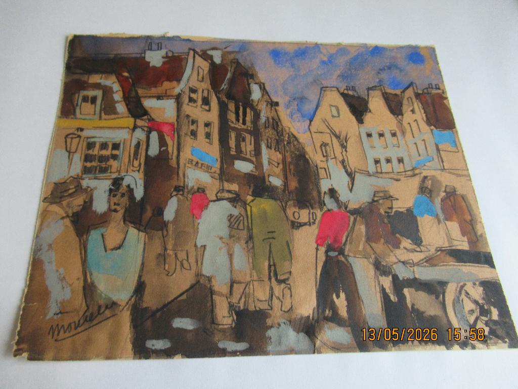 Stadsgezicht Amsterdam?, Ophalen of Verzenden
