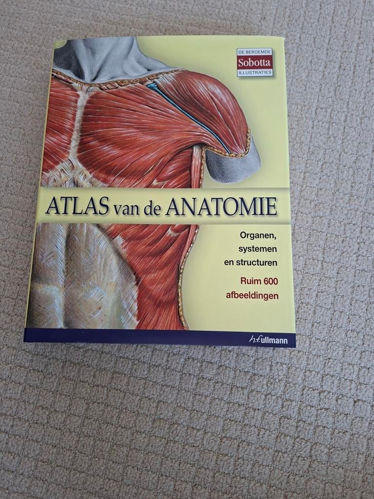 Sobotta Atlas van de Anatomie, Sobotta, Zo goed als nieuw, Beta, HBO
