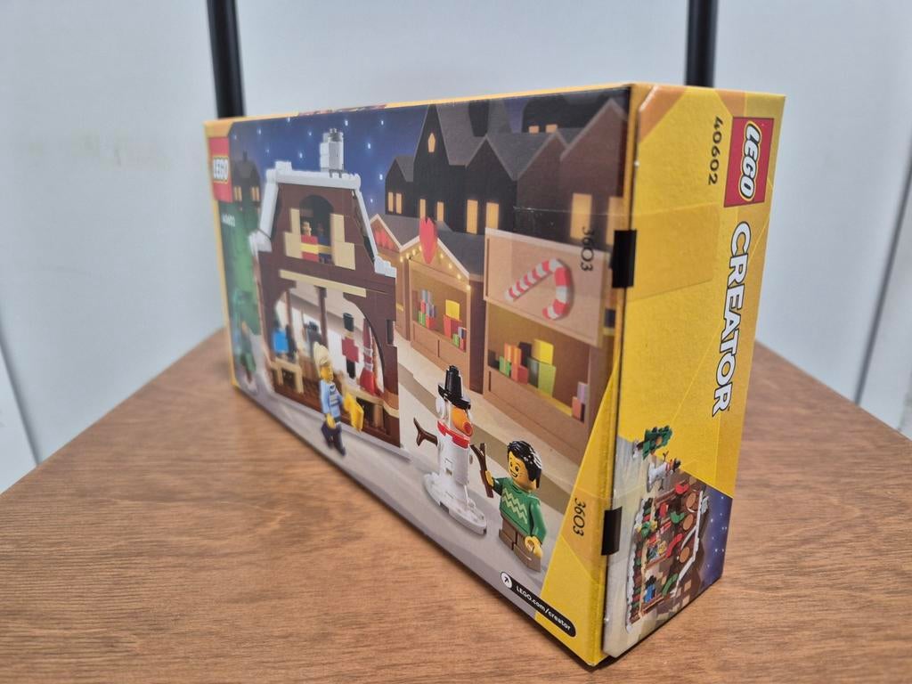 LEGO Creator 40602 Wintermarkt Kerstmis Nieuw in doos, Kinderen en Baby's, Speelgoed | Duplo en Lego, Ophalen, Nieuw, Complete set