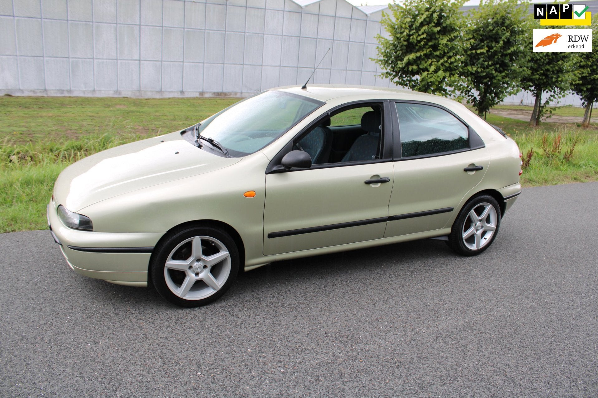 Fiat Brava 1.4-12V SX 5 Drs, 4 cilinders, 400 kg, Origineel Nederlands, Bedrijf