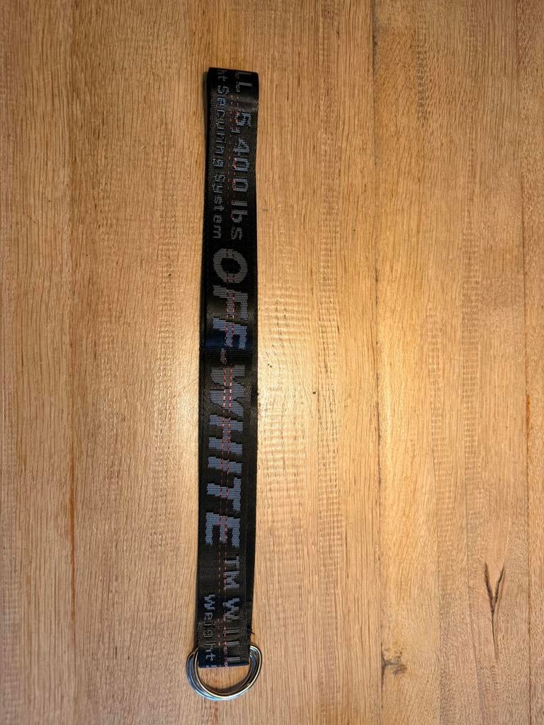Off white riem/zadelriem universeel, Verzenden, Nieuw, Zwart