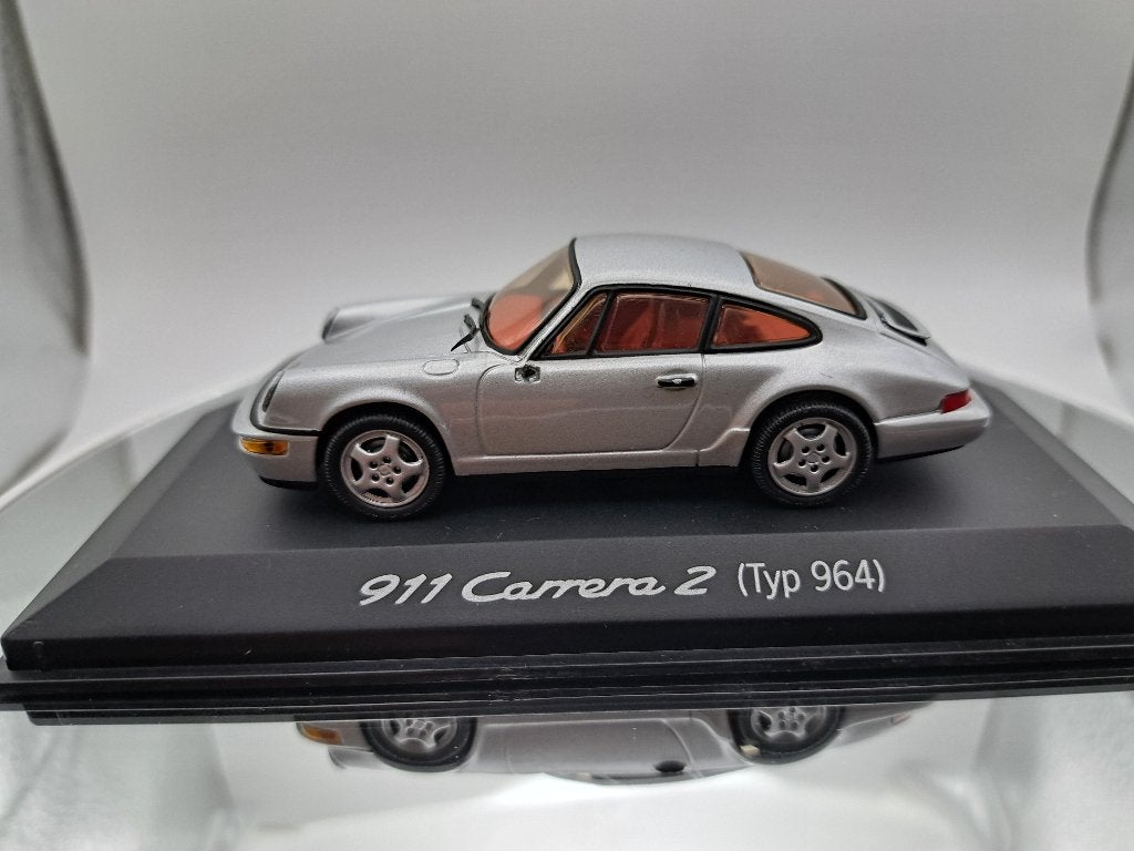 Minichamps Porsche 911 Carrera 2 Typ 964 History Collection, Hobby en Vrije tijd, Ophalen of Verzenden, Gebruikt, Auto, MiniChamps