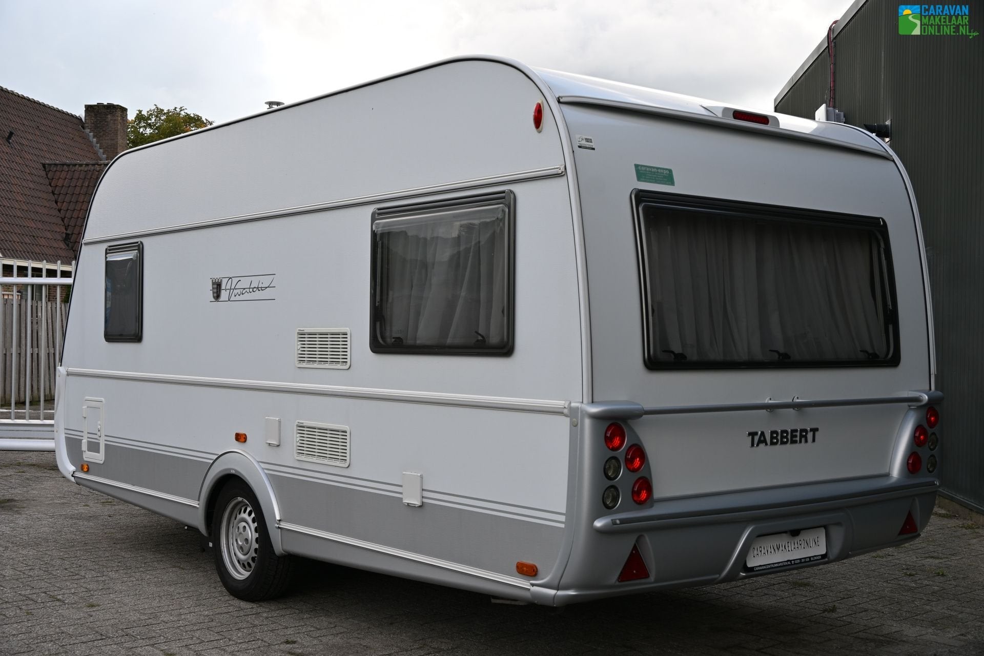 Tabbert Vivaldi 450 TD Mover BOVAG 2025 Luifel Fietsendrager, Rondzit, Tabbert, Tot en met 2, Bedrijf