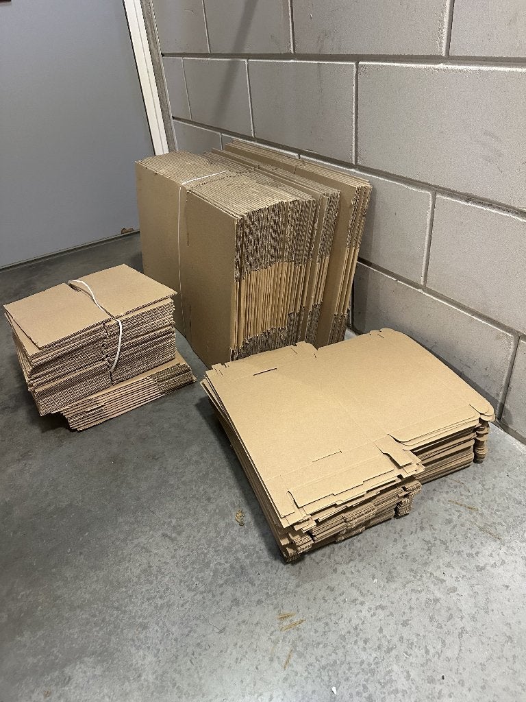 Kakelverse kartonnen dozen, Ophalen, Doos, Opvouwbaar, Minder dan 40 cm