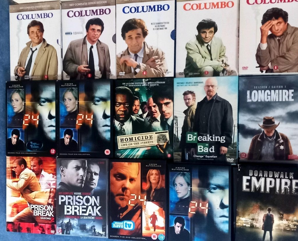 SALE OZ,Twentyfour,Homeland,Lost,BreakingBad,Colditz,Dexter, Cd's en Dvd's, Dvd's | Tv en Series, Engels, Nederlands, Vanaf 9 jaar