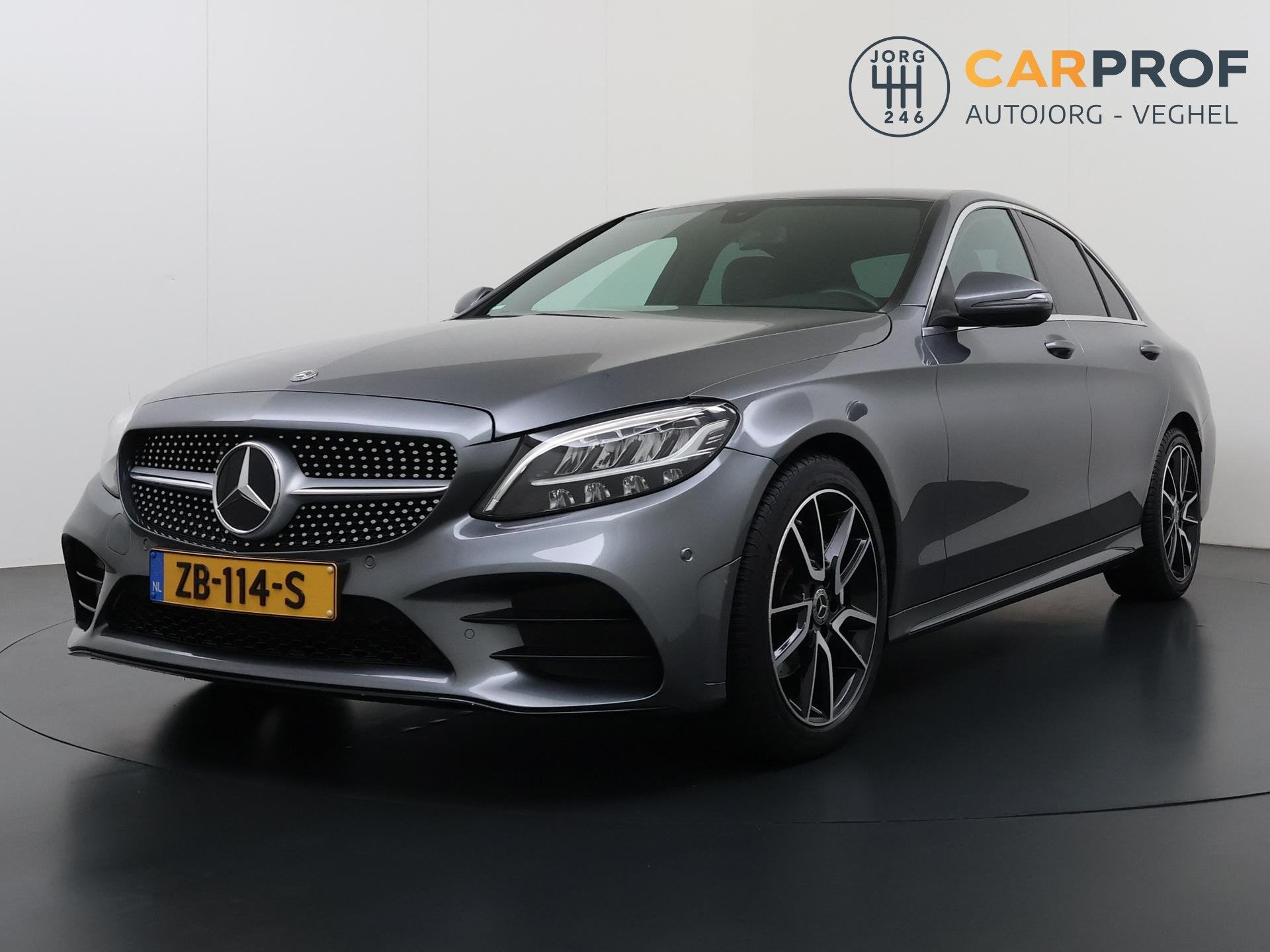 Mercedes-Benz C-klasse 180 Business Solution AMG NL Auto | N, Leder en Stof, Automatische klimaatregeling, Sedan, 16 km/l