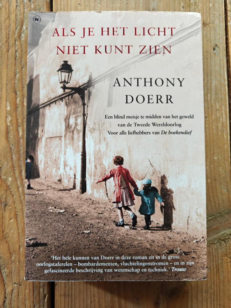 Als je het licht niet kunt zien., Boeken, Ophalen of Verzenden, Tweede Wereldoorlog, Zo goed als nieuw