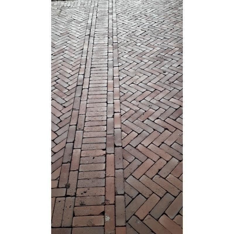 Aktie gebakken dikformaat Brick 8627, Tuin en Terras, Ophalen of Verzenden, Nieuw, Keramiek, Terrastegels