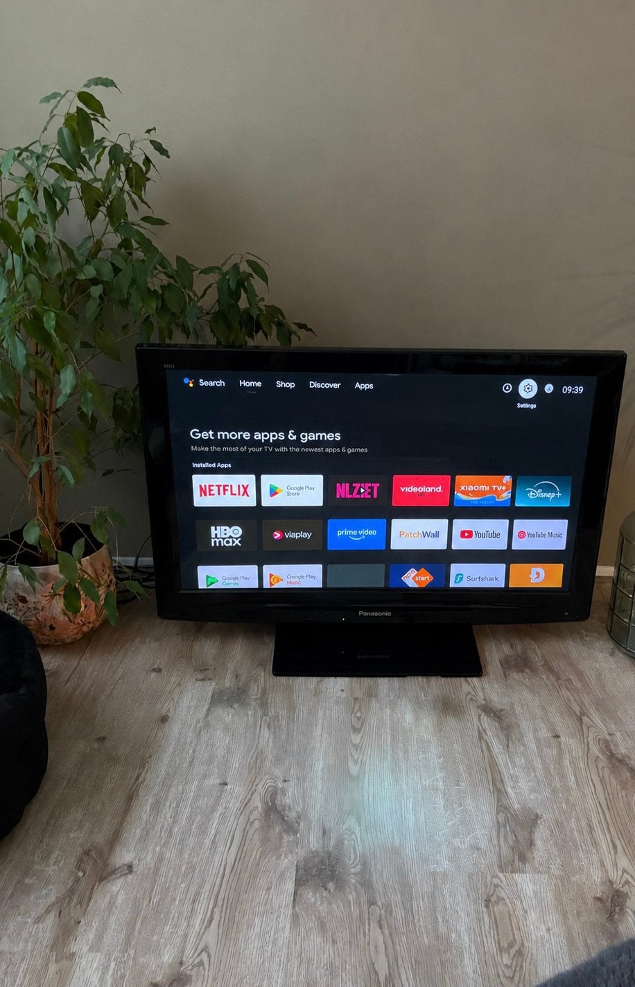 Panasonic TV - Goede staat, incl afstandsbediening, Ophalen, Panasonic, 50 Hz, Zo goed als nieuw