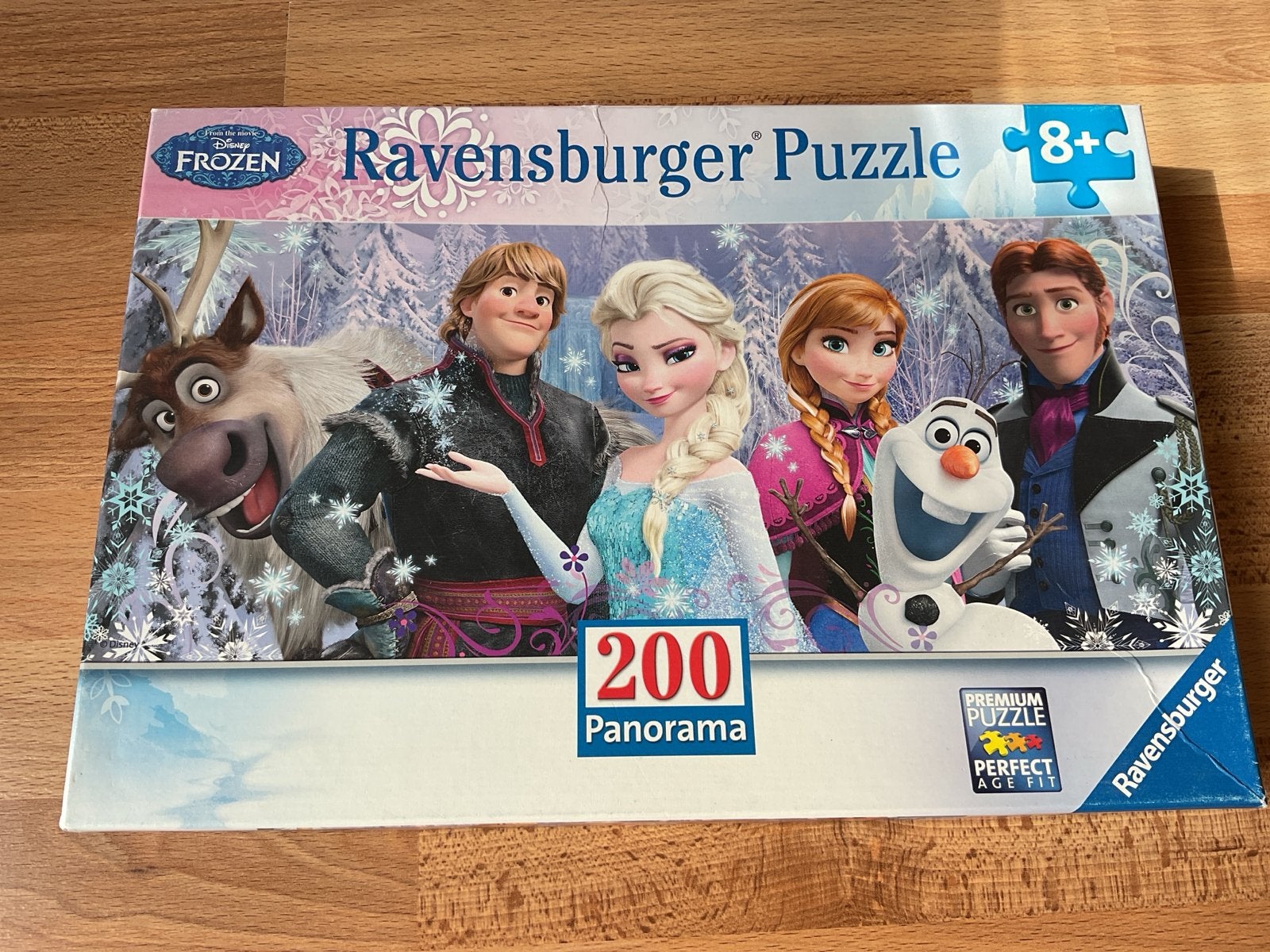 Ravensburger Disney Frozen 200 Panorama Legpuzzel, Ophalen of Verzenden, Meer dan 50 stukjes, Zo goed als nieuw, 6 jaar of ouder