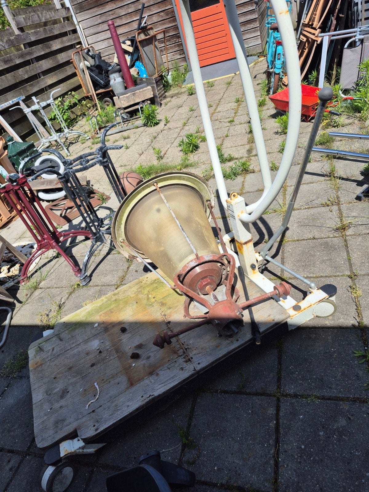 Transportkar, 100 liter of meer, Ophalen, Transportkar