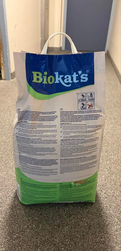 Grind Biokat classic 18 liter, Dieren en Toebehoren, Katten en Kittens | Overige Katten, Poes