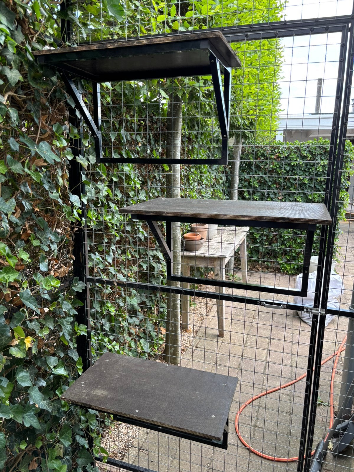 3 plankjes voor Kattenren, Dieren en Toebehoren, Katten-accessoires, Ophalen, Gebruikt