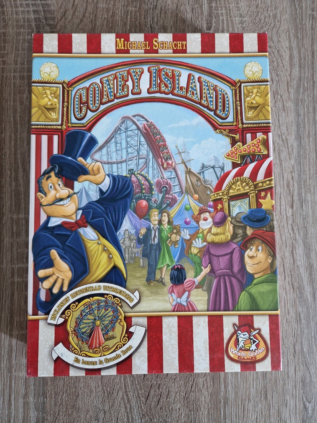 Coney Island bordspel White Goblin Games, Ophalen of Verzenden, Zo goed als nieuw