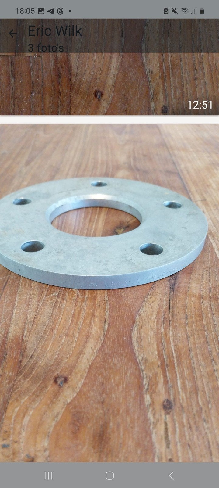 Porsche spoorverbreders 8mm (zonder bouten), Ophalen, Nieuw, Porsche