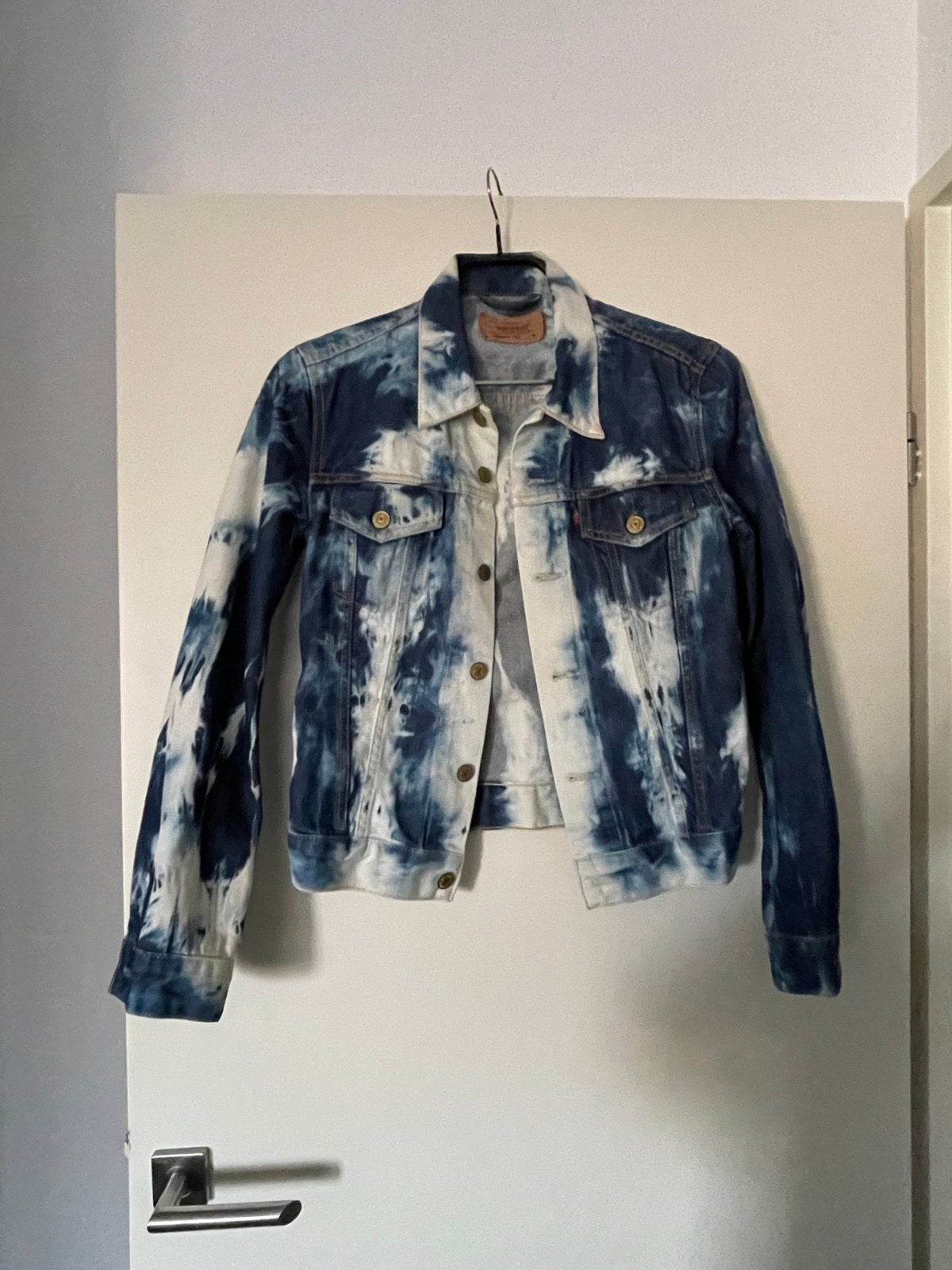 Zgan spijkerjasje van Levi’s maat S, Kleding | Dames, Ophalen of Verzenden, Zo goed als nieuw, Maat 36 (S), Blauw