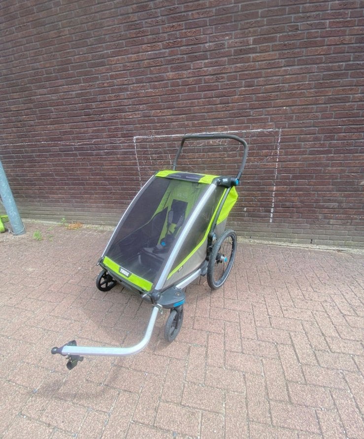 Thule chariot cab 2 fietskar / wandelwagen netjes, Ophalen of Verzenden, Zo goed als nieuw, Kinderkar, Minder dan 20 kg