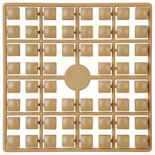 Pixelhobby matje XL 178 bruin extra licht 60 pixels, ., Nieuw, Ophalen of Verzenden, .