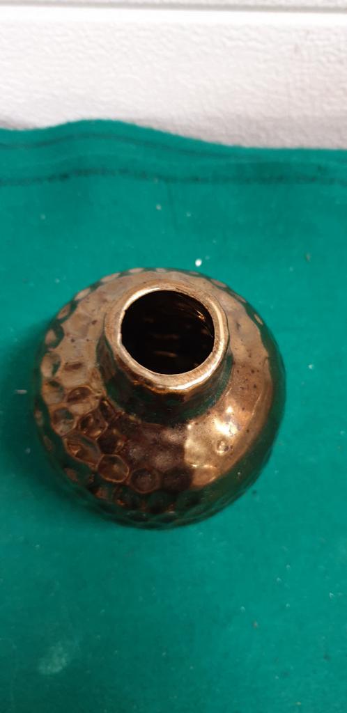 vaas bronskleurig,, Ophalen of Verzenden, 'T Olde Gre-j, Info@toldegrej.nl, Endepoelstraat 20f Didam
