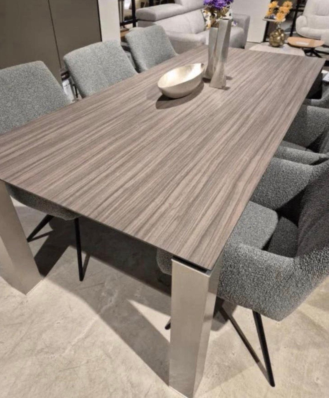 Canarias eettafel 200x100 cm + zonder stoelen, Ophalen, Gebruikt, Rechthoekig