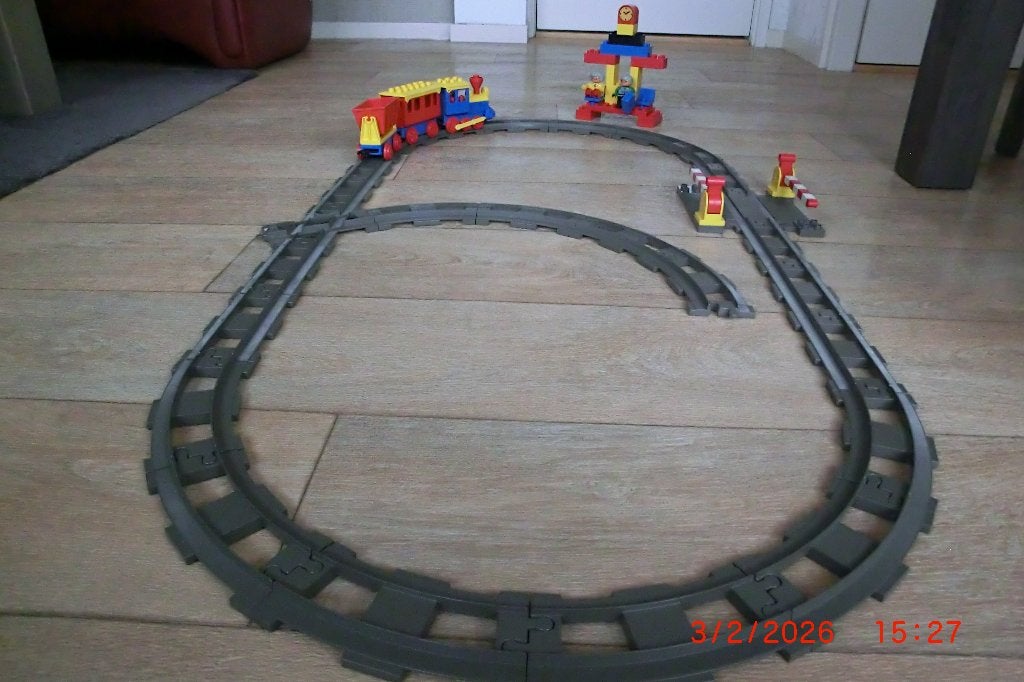 Duplo trein, vanaf 2-6 jaar, Ophalen, Gebruikt, Compleet, Duplo