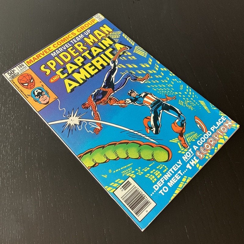 Marvel Team-Up Vol.1 #106 N (1981) VF/NM (9.0), Eén comic, Amerika, Marvel Comics, Ophalen of Verzenden