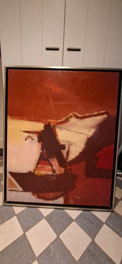 schilderij Miguel ybanez, Ophalen