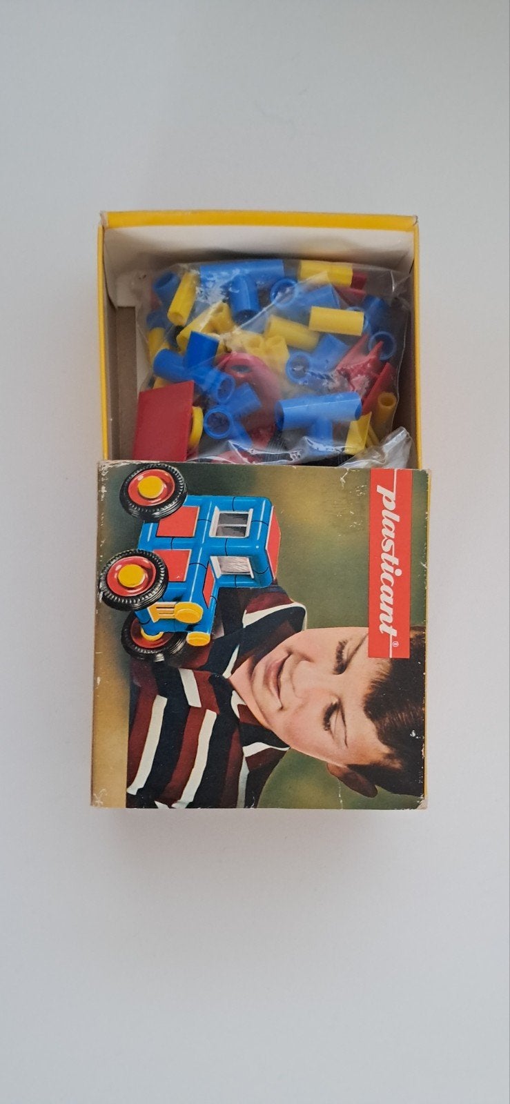 Vintage Plasticant Bouwset - Klassiek Speelgoed, Ophalen of Verzenden, Nieuw, Overige merken