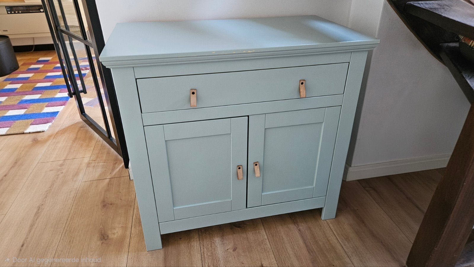 Commode saliegroen H92xB99,5xD57,5, Ophalen, Gebruikt, 50 tot 70 cm, 75 tot 100 cm