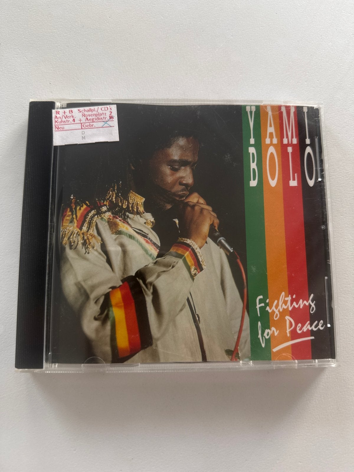 Yami Bolo - Fighting for Peace CD (Reggae, Roots), Verzenden, Gebruikt, Album, Inclusief doosje