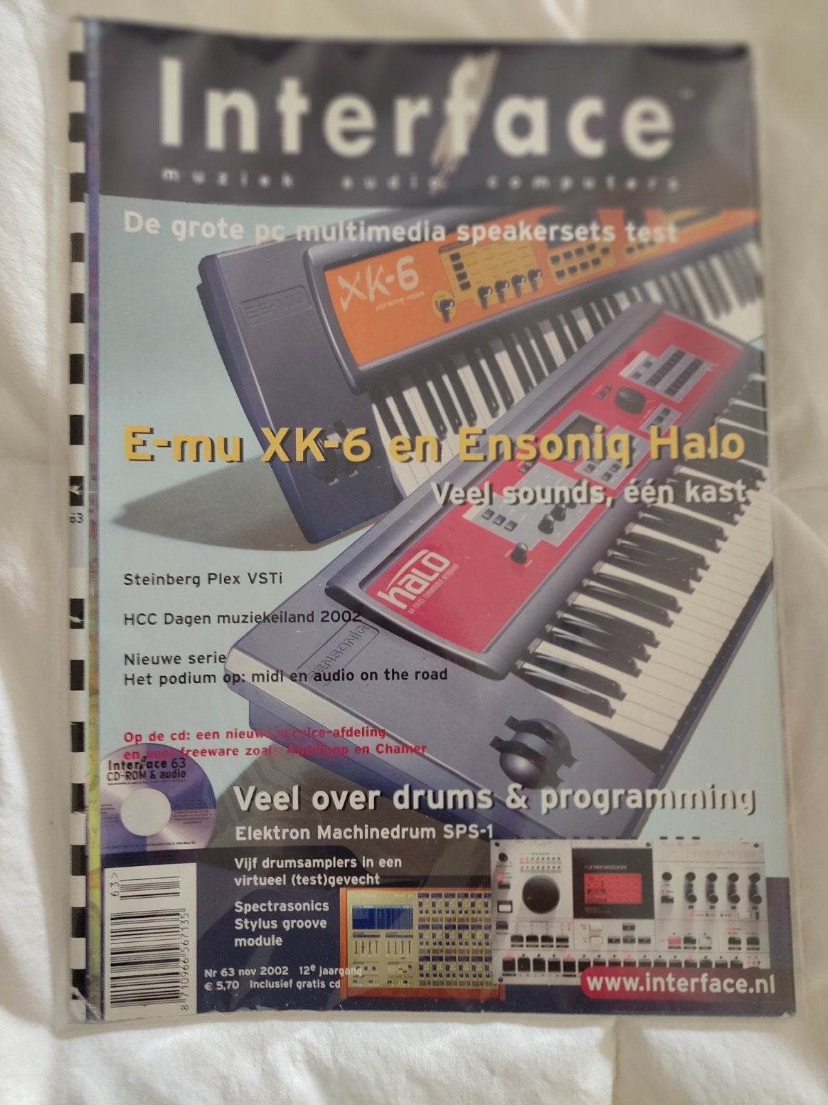 Interface Magazine Nr. 63 (Nov 2002), Ophalen of Verzenden, Gelezen, Muziek, Film of Tv