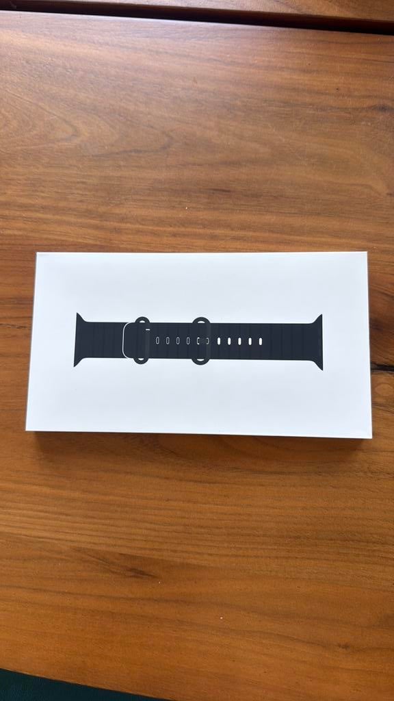 Apple watch nieuw ocean band black zwart titanium origineel, Zwart, IOS, Nieuw, Ophalen of Verzenden