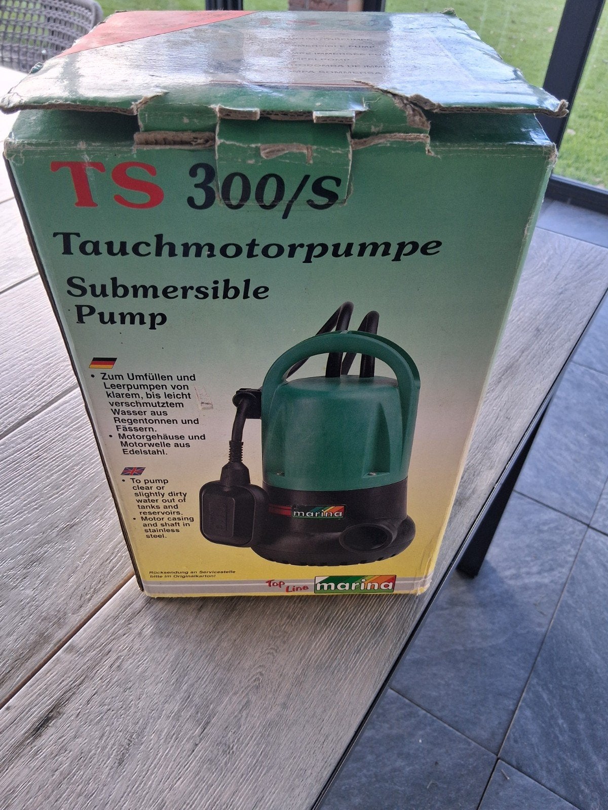 Dompelpomp TS 300/S - Submersible Pump, Tuin en Terras, Ophalen of Verzenden, Gebruikt, Elektrisch, Dompelpomp