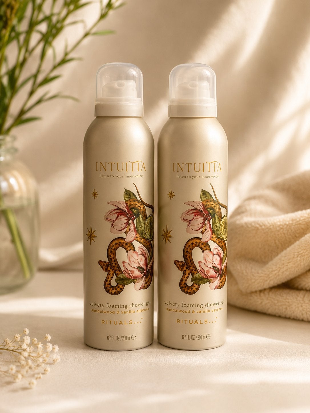 RITUALS Intuita Velvety Foaming Shower Gel – Set of 2, Ophalen of Verzenden, Nieuw, Bad & Douche