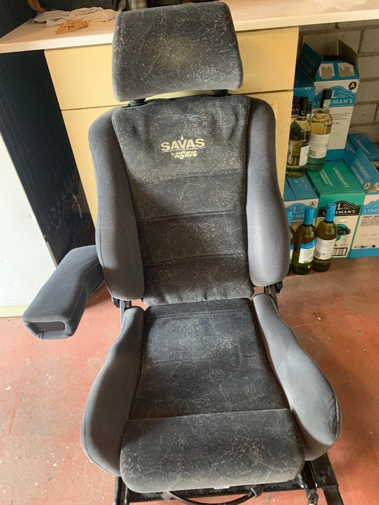 savas autostoel, Ophalen, Gebruikt