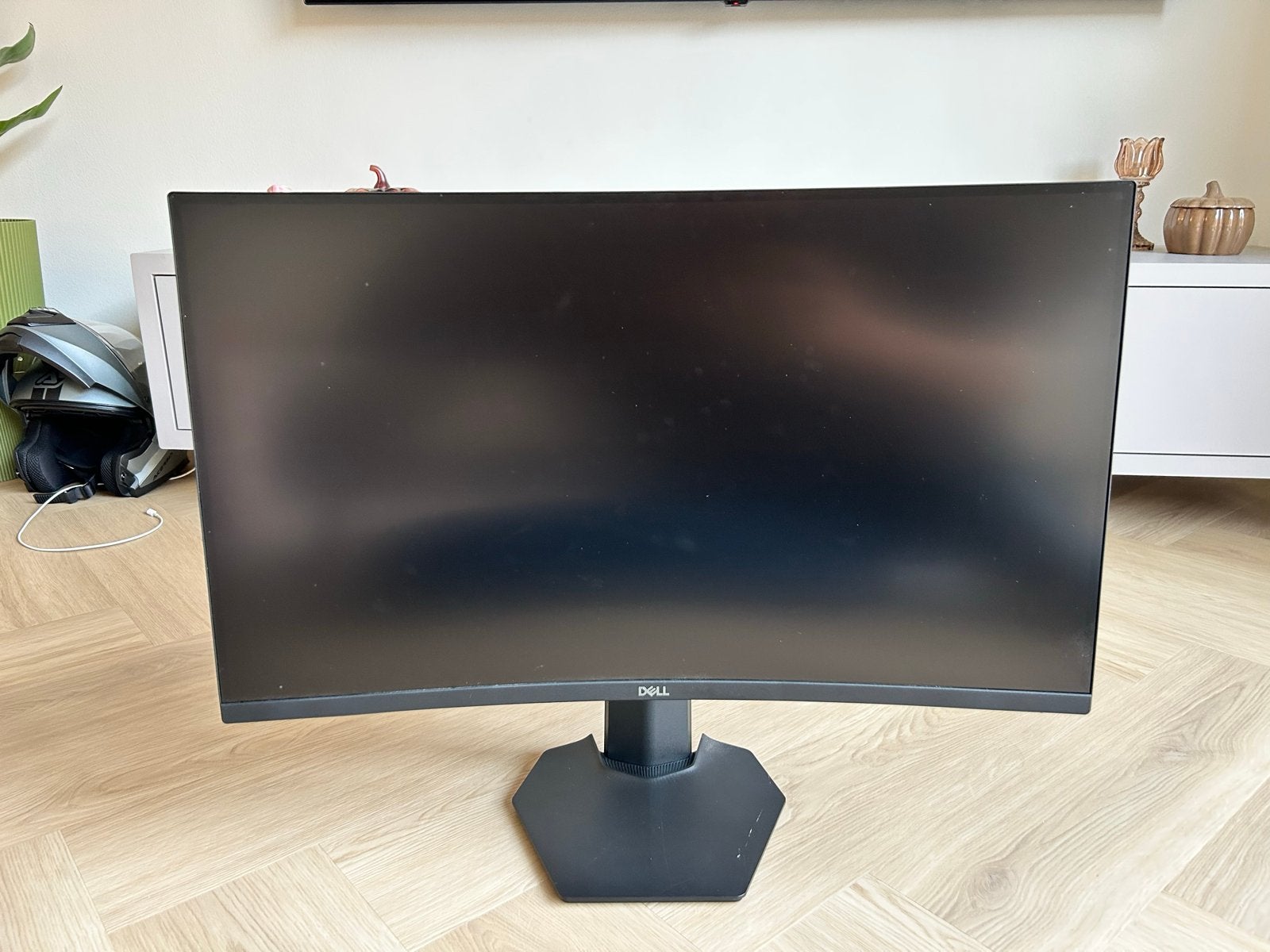 Dell S2722DGM 27 inch QHD 165Hz Curved Gaming Monitor, Curved, VA, Zo goed als nieuw, DisplayPort