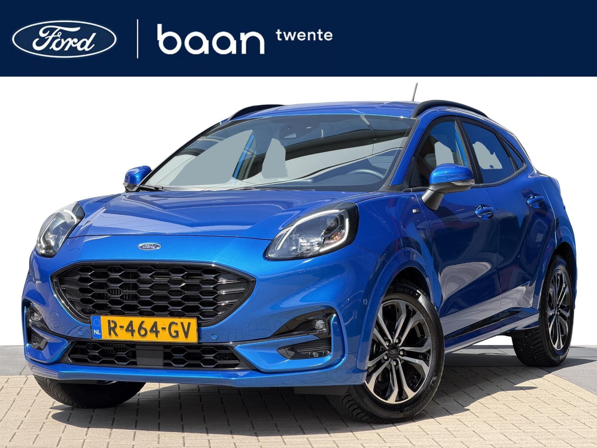 Ford Puma 1.0 EcoBoost Hybrid ST-Line, Auto's, Ford, Voorwielaandrijving, 12 maanden, Euro 6, Blauw