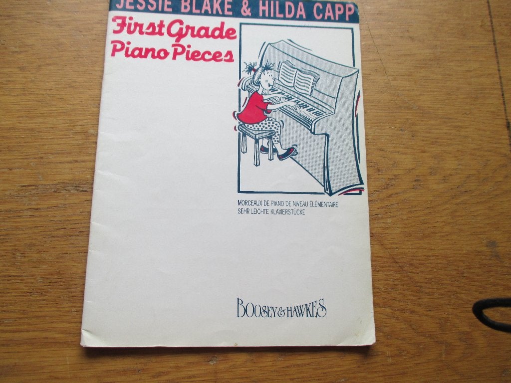 Jessie Blake & Hilda Capp - First Grade Piano Pieces, Gebruikt, Klassiek, Les of Cursus, Ophalen of Verzenden