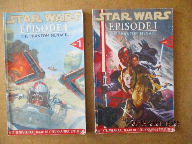 adv4471 star wars 1, Meerdere comics, Ophalen, Gelezen, Overige gebieden