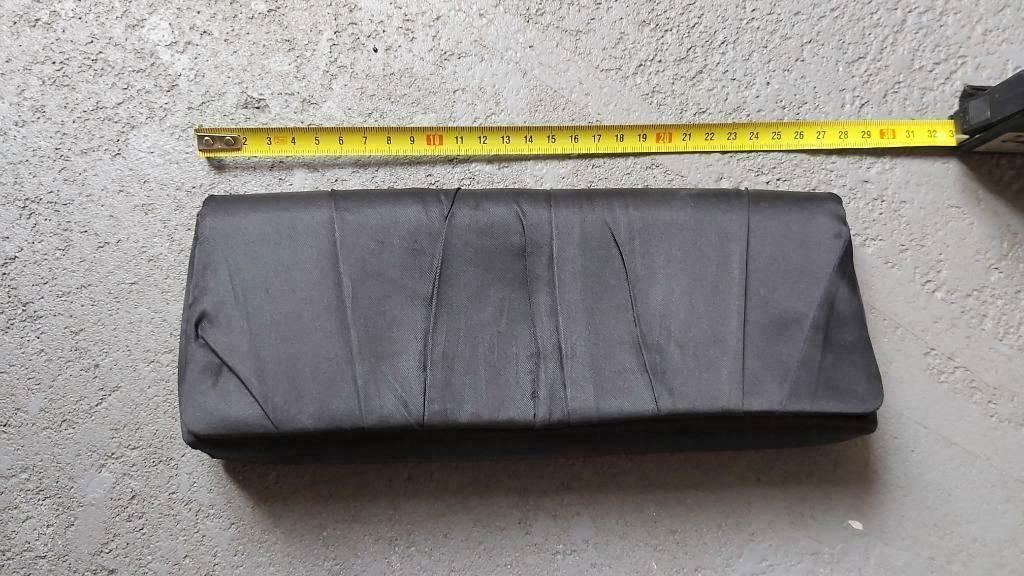 Clutch tasje, Ophalen of Verzenden, Zo goed als nieuw, Zwart, Avondtasje