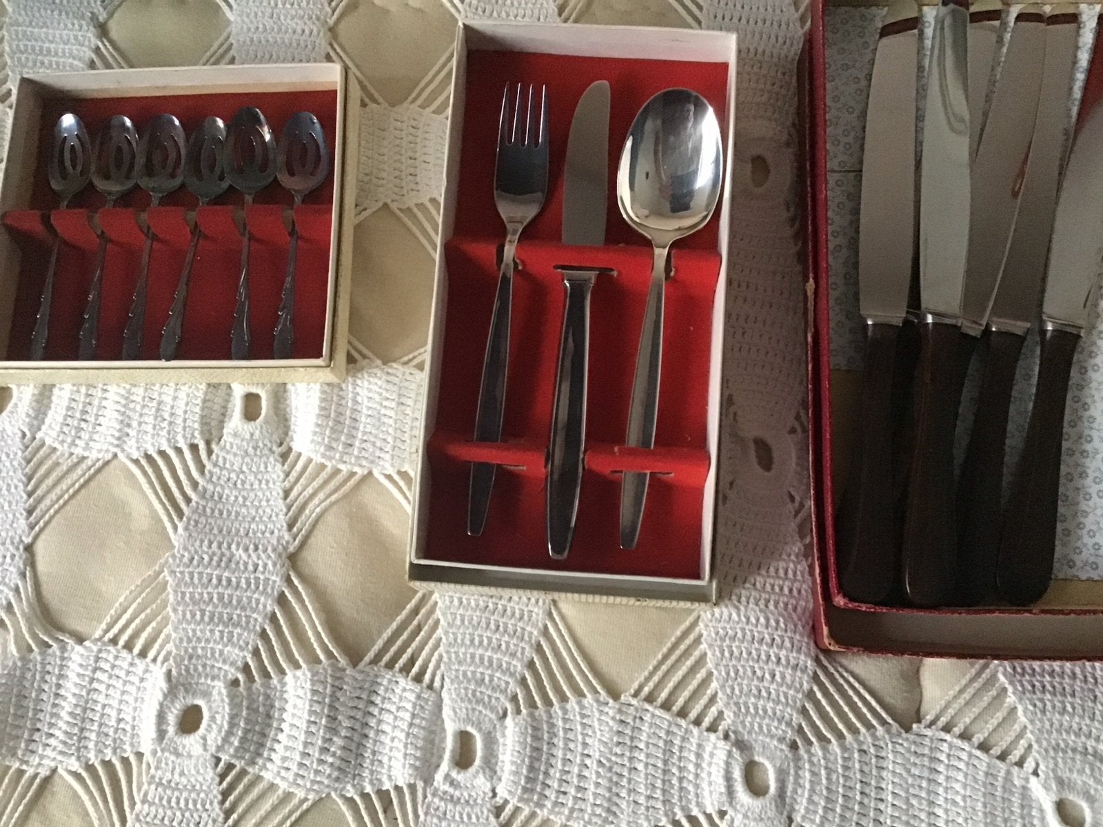 Vintage Bestekset - Lepels, Vork, Mes, Ophalen of Verzenden