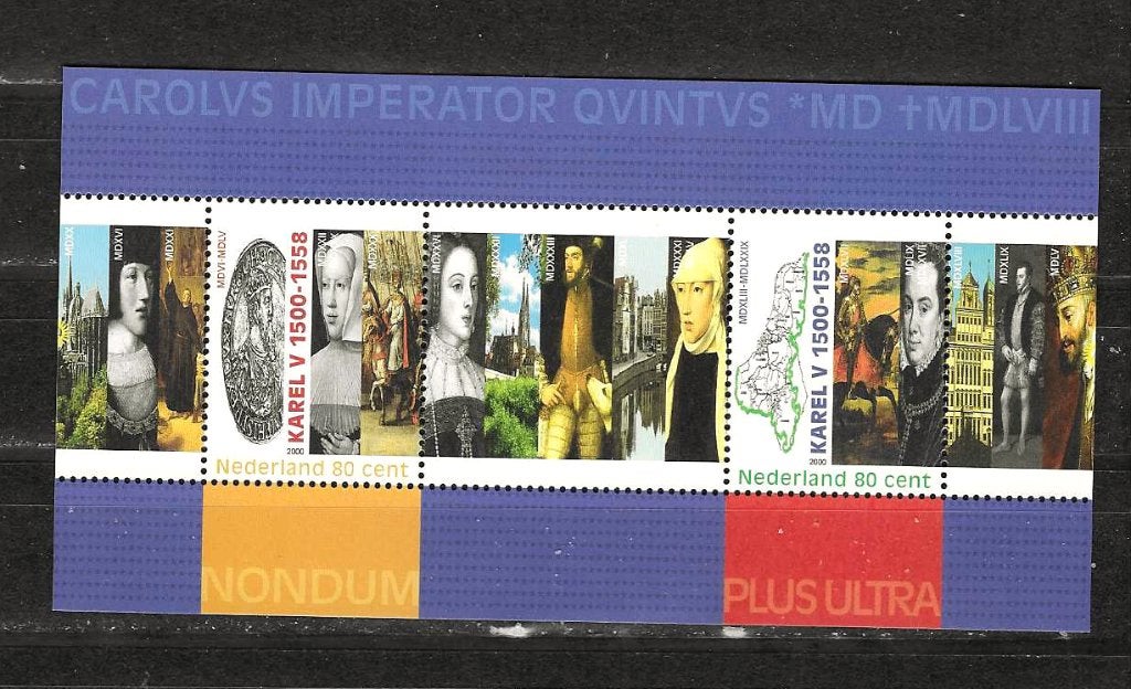Nederland 1877 blok postfris, Postzegels en Munten, Postzegels | Nederland, Ophalen of Verzenden, Na 1940, Postfris