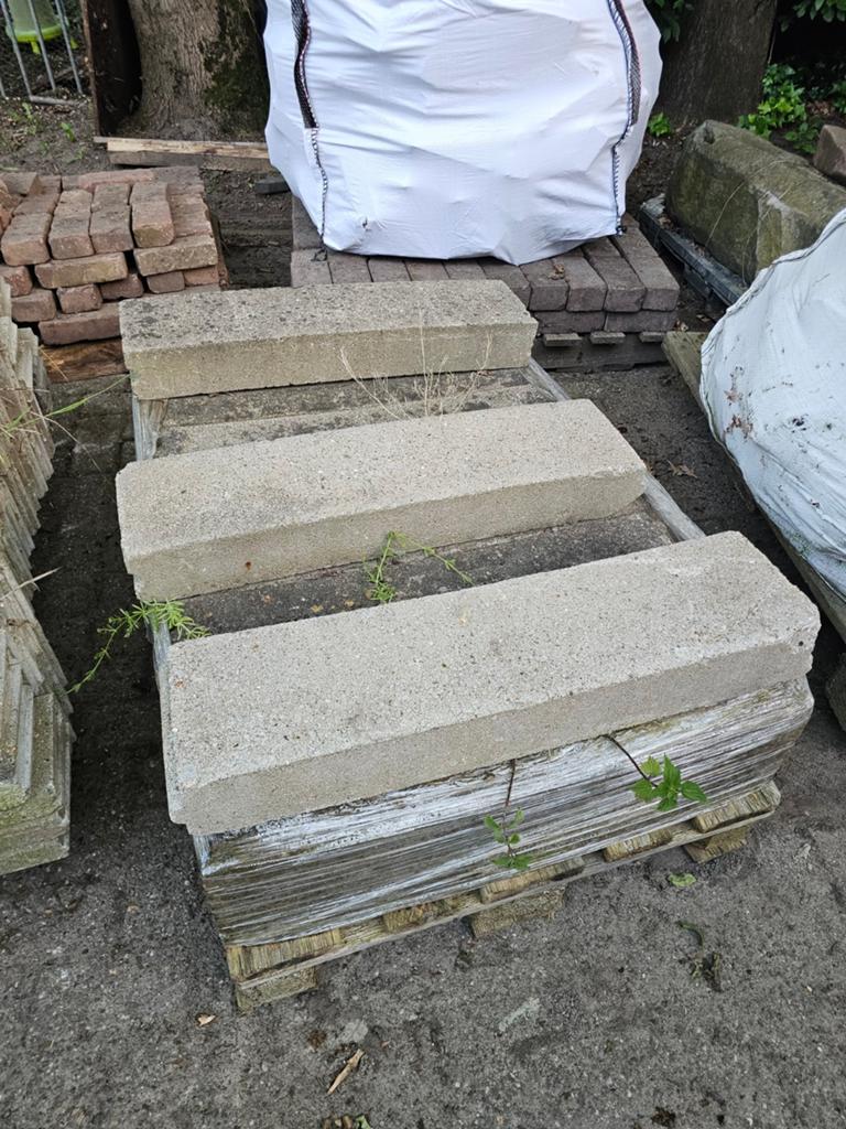 Bochtbanden heel licht krom R10/12, Tuin en Terras, Ophalen of Verzenden, Beton, Minder dan 5 m², Overige typen